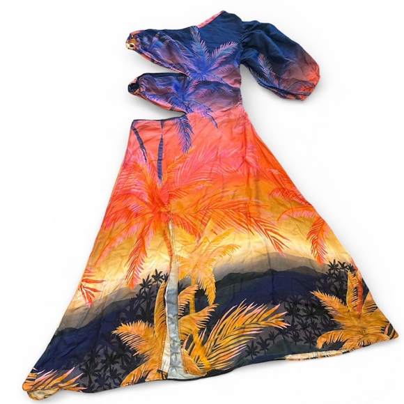 FARM Rio Sossego Maxi Dress Siz XL - Picture 10 of 11